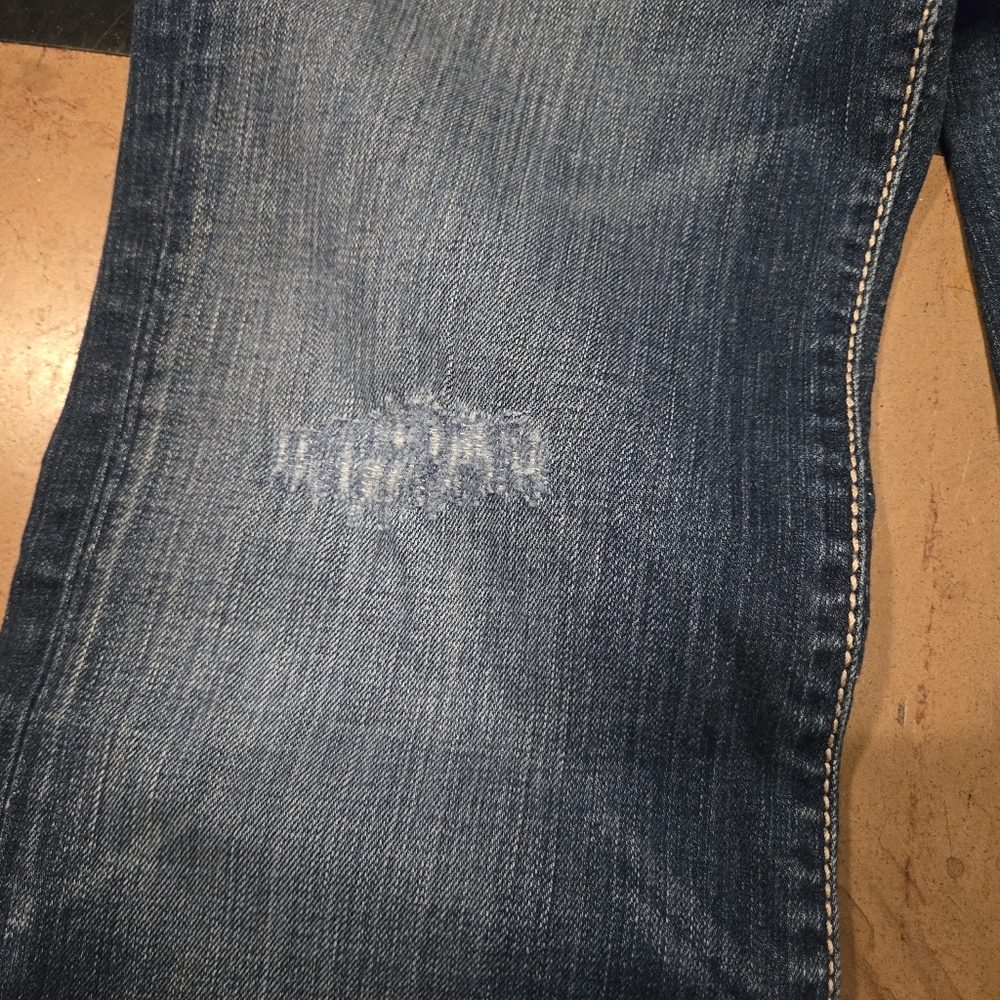 BKE Buckle Jeans capris stretch distressed juniors size 27 BNWOT - Picture 2 of 14